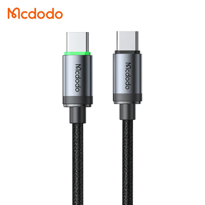 Mcdodo nouveau bon boîtier en métal / charge rapide 60W USB type-c / 1M